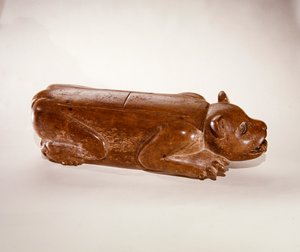 Tambor de jaguar agazapado, Cultura Azteca